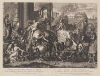 KG 16469
<br/>
Intocht Alexander de Grote in Babylon
<br/>
<em>Picault, Pierre (1680-1711)</em>